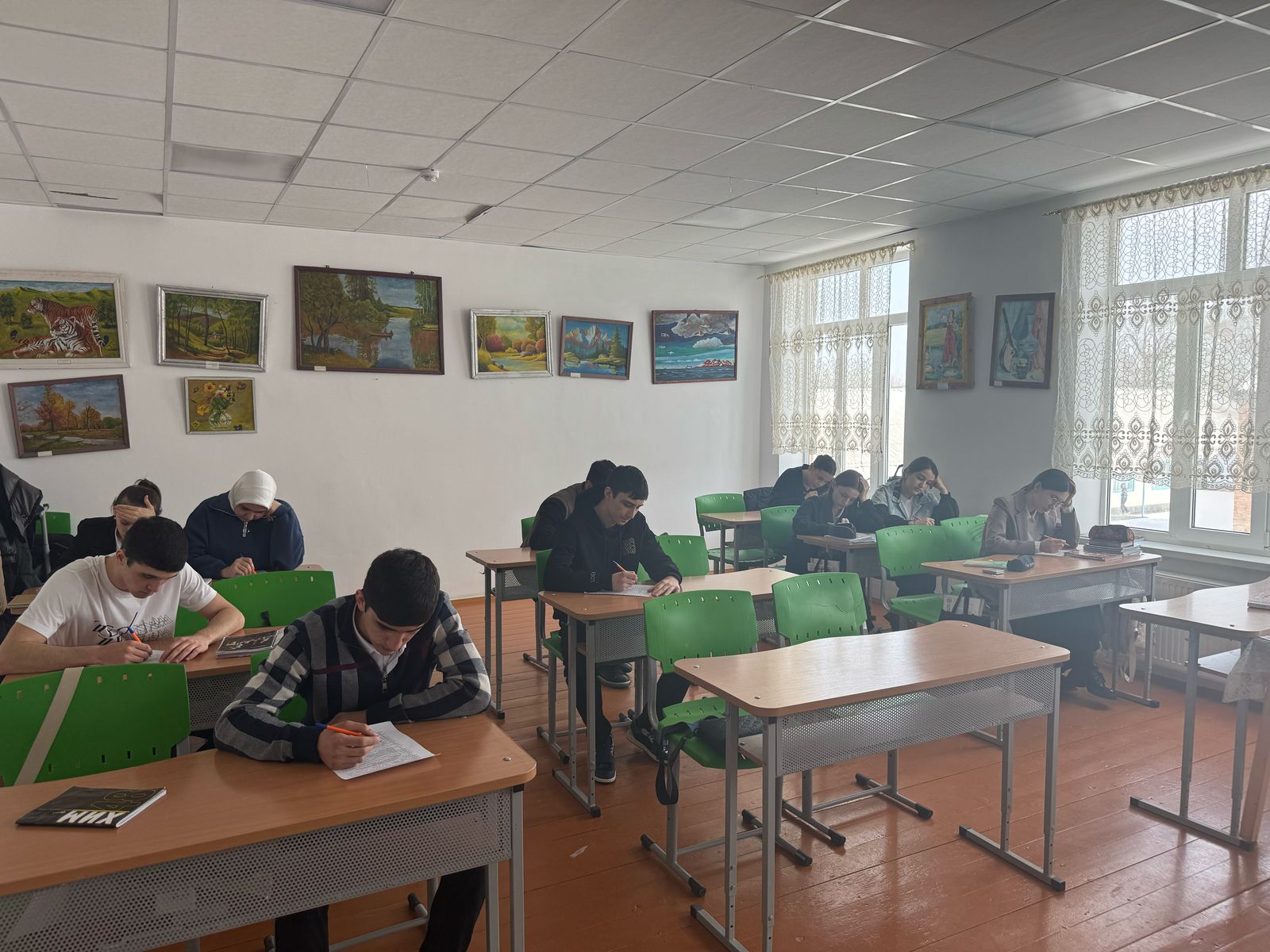 Профориентационный урок с Абдуллаевой З.Р..